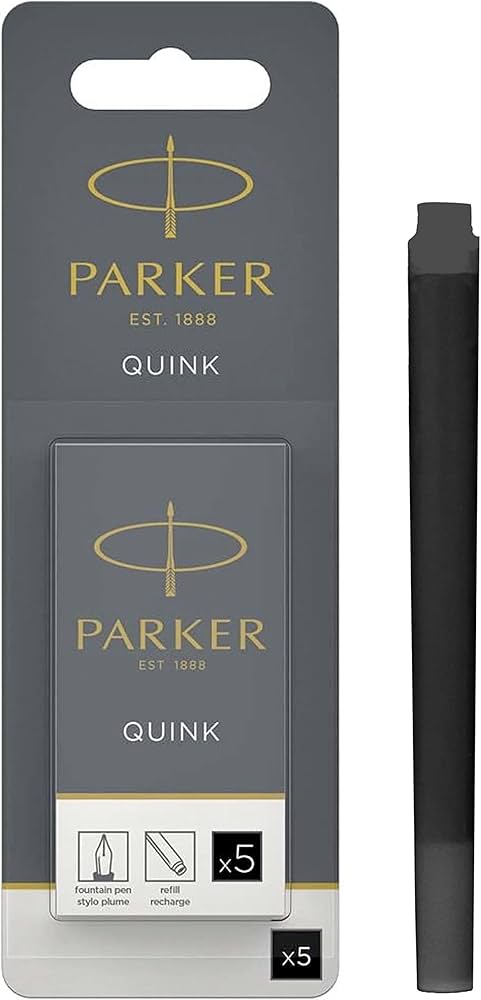 Parker Writing Ink Ebony 50ml 4本セット Parker Writing Ink Ebony 50ml 4本セット
